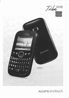 Alcatel Tribe 3000g manual. Smartphone Instructions.